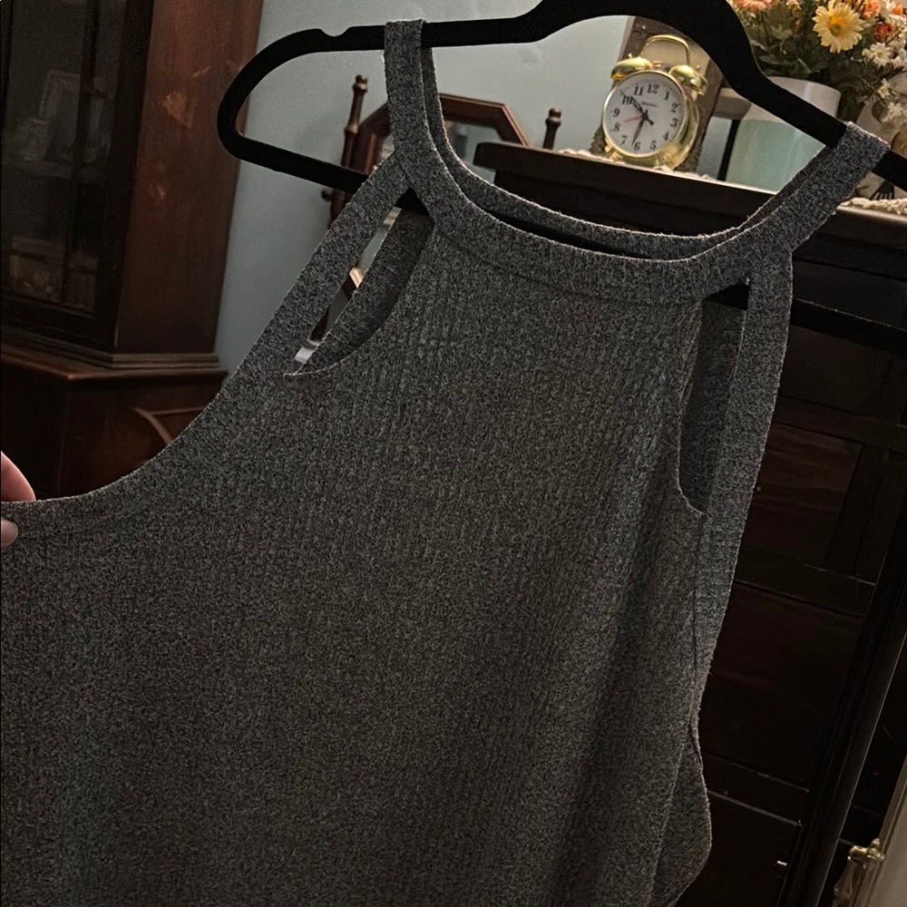Charlotte Russe Charcoal Tank Top